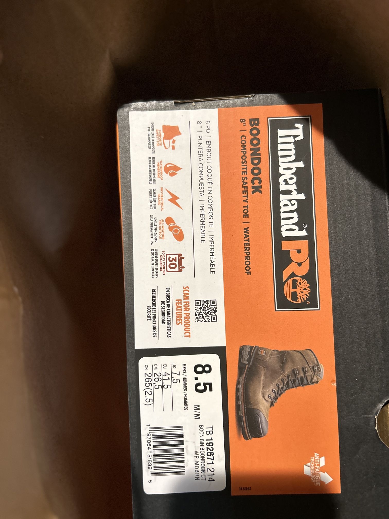 Work boot Timberland pro