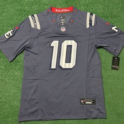 New England Patriots Drake Maye Rivalry Jersey