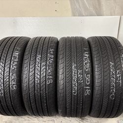 Set 4 Tires 235 50 18 Continental Procontact Tx Ssr Run Flat 100% Tread No Repairs