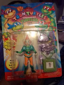 TMNT Toon Turtles Action Figure Sealed on Card