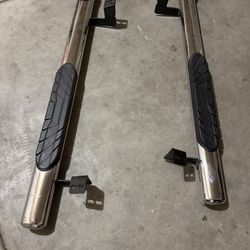 Toyota Tacoma Step Bars Chrome 