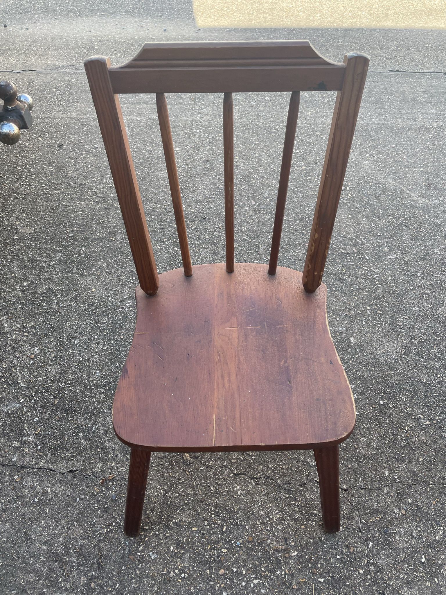Antique wooden chair