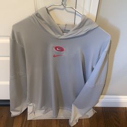 Georgia bulldogs long sleeve drifit hoodie soze large