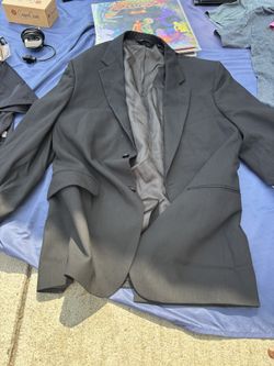 Jos A Bank 100% Wool Suit Jacket 
