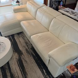 Luxury reclining couch/sofa with Chase. - REDUCED!!