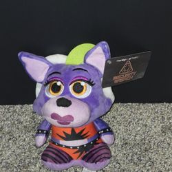 Five Nights At Freddy's FNAF Security Breach Roxanne Roxy Wolf Plush 7"