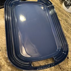 Le Creuset Serving Player blue Marseille