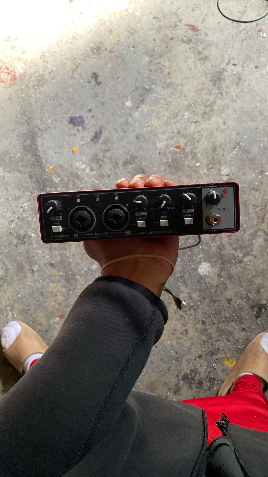 focusrite audio interface