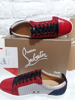 Red bottom sneakers