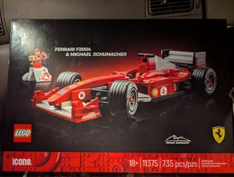LEGO Icons Ferrari F2004 & Michael Schumacher Set 11375