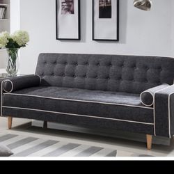 New! Comfy Sofa Bed Sleeper!!! Ez To Clean Fabric!