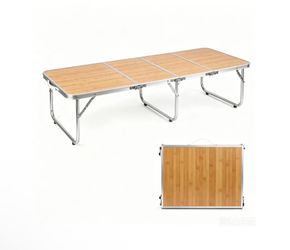 4ft Portable and Foldable Low Camping Picnic Table