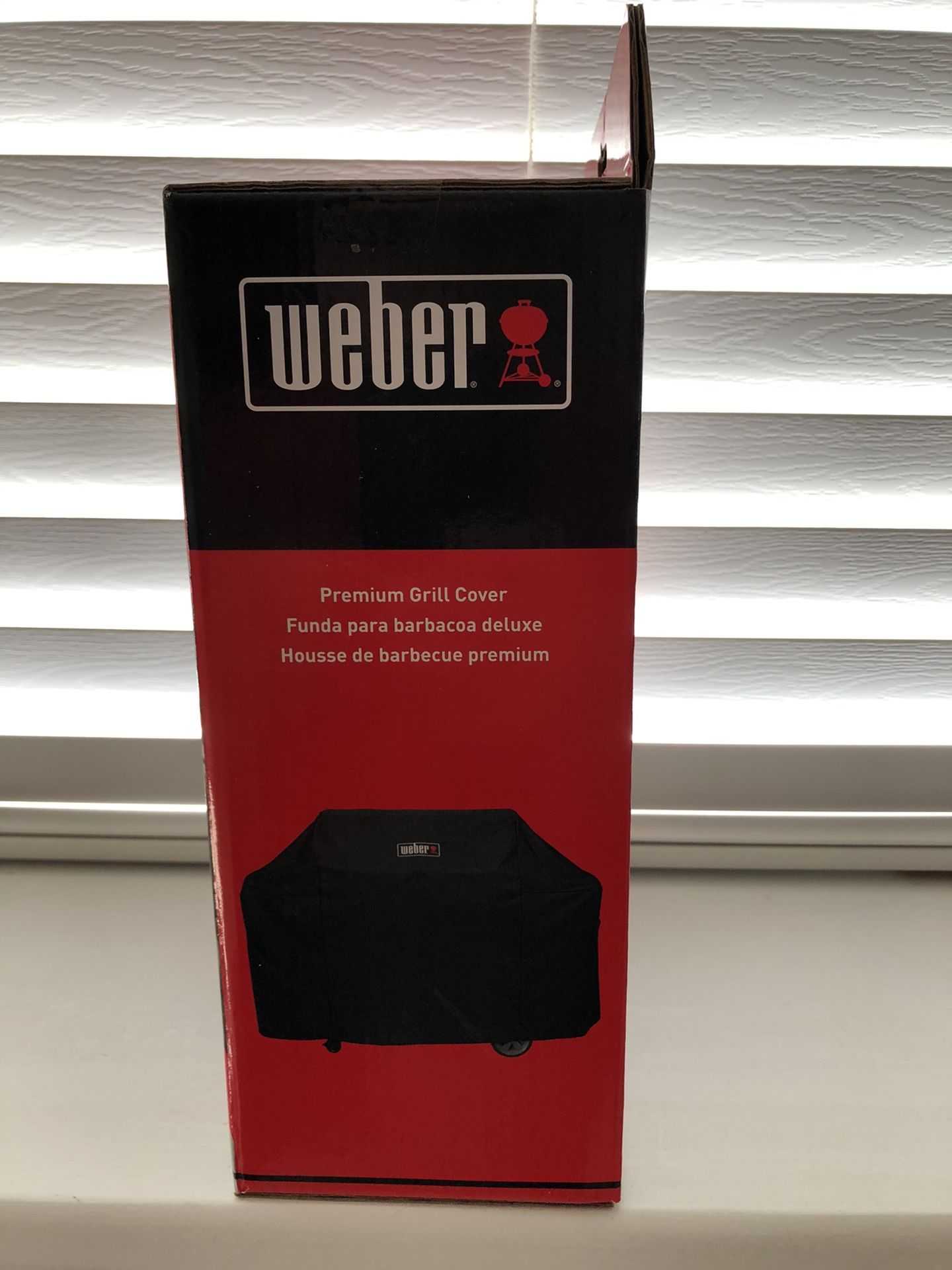 Weber Genesis II & LX 400 Series Premium Grill Cover, Black