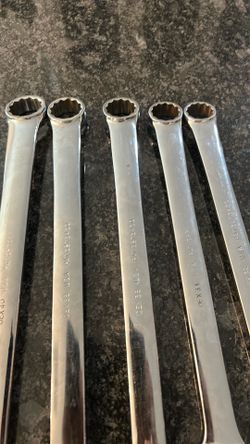 Snap on OEX 5 piece comb. Wrenches