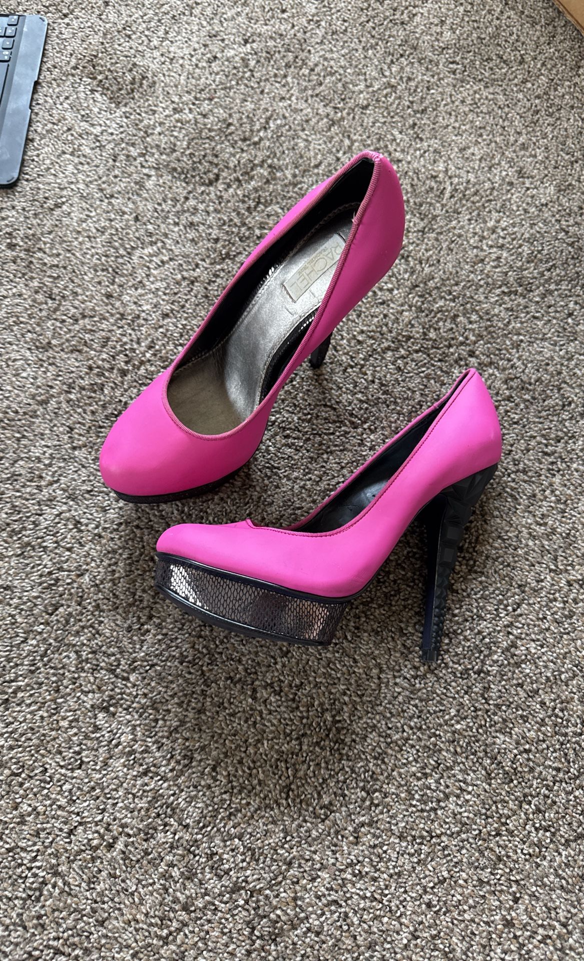 Rachel Roy Pink Heels