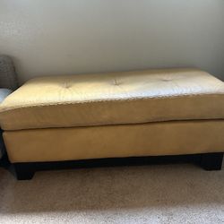 Yellow Ottoman