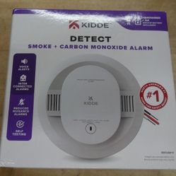 Kidde 30CUAR-V DETECT Smoke + Carbon Monoxide Alarm. New in box.