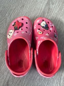 Girls crocs size 9