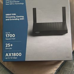 Linksys AX1800 Wifi Router