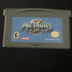 Metroid Fusion Nintendo Game boy Advance Game 
