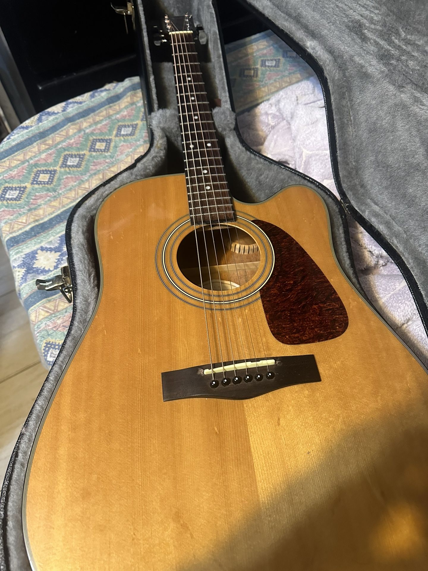 Electric and Acoustic Guitar