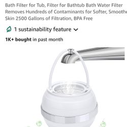 Bath Filter For Tub 