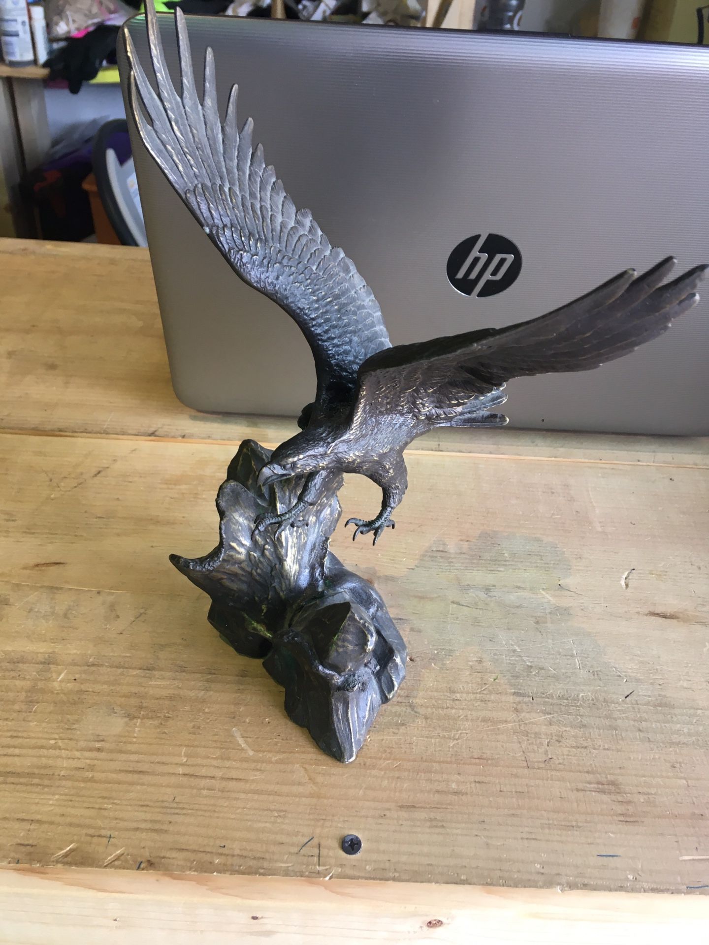 Bronze Eagle Statue