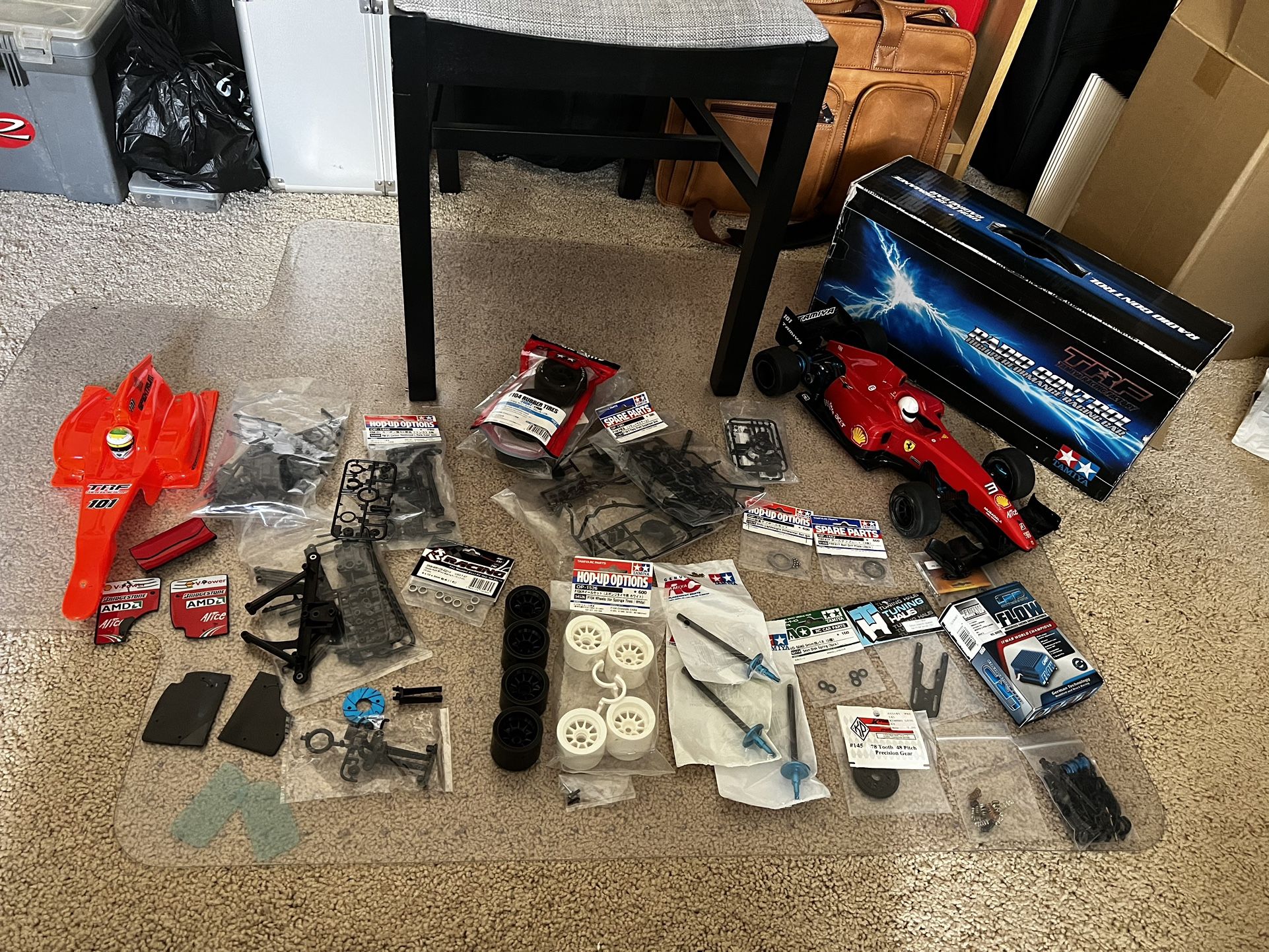 Tamiya TRF101 Ready to race, LRP Flow, VST Pro 21.5