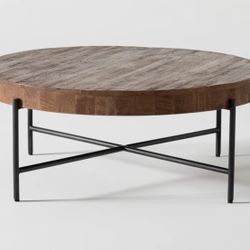 NEW 38” Round Coffee Table