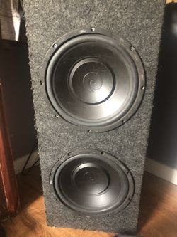 12 inch Polk audio