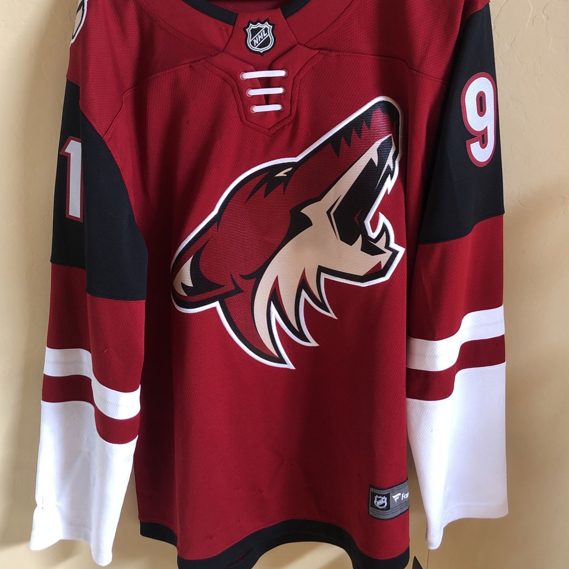 Arizona Coyotes Hall Jersey Men’s Size Large