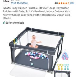 Playpen For Sale Grey 