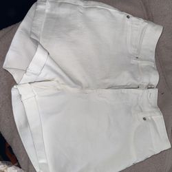 White Shorts 