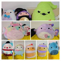 New With Tags Squishmallows Toys Stuffed Plush Animals Easter Gifts
