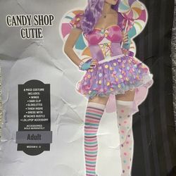 Candy Shop Cutie Costume (adult Size 6-8 M)
