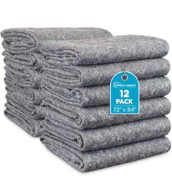 Brand new 12-pack Textile Moving Blankets