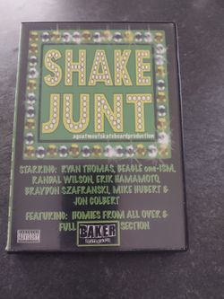 Shake Junt DVD original skateboard video