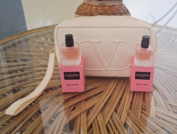 Valentino Women's 5ml Mini Perfume Set + Pouch
