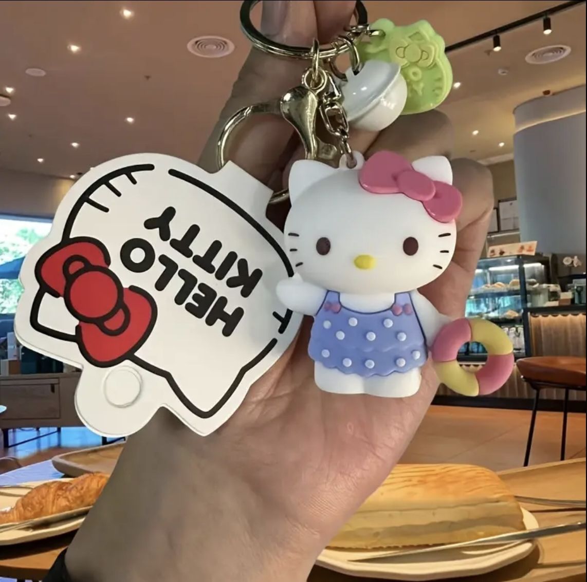 Brand New Sanrio Hello kitty Summer Keychain, Bag’ Charm & Keyring