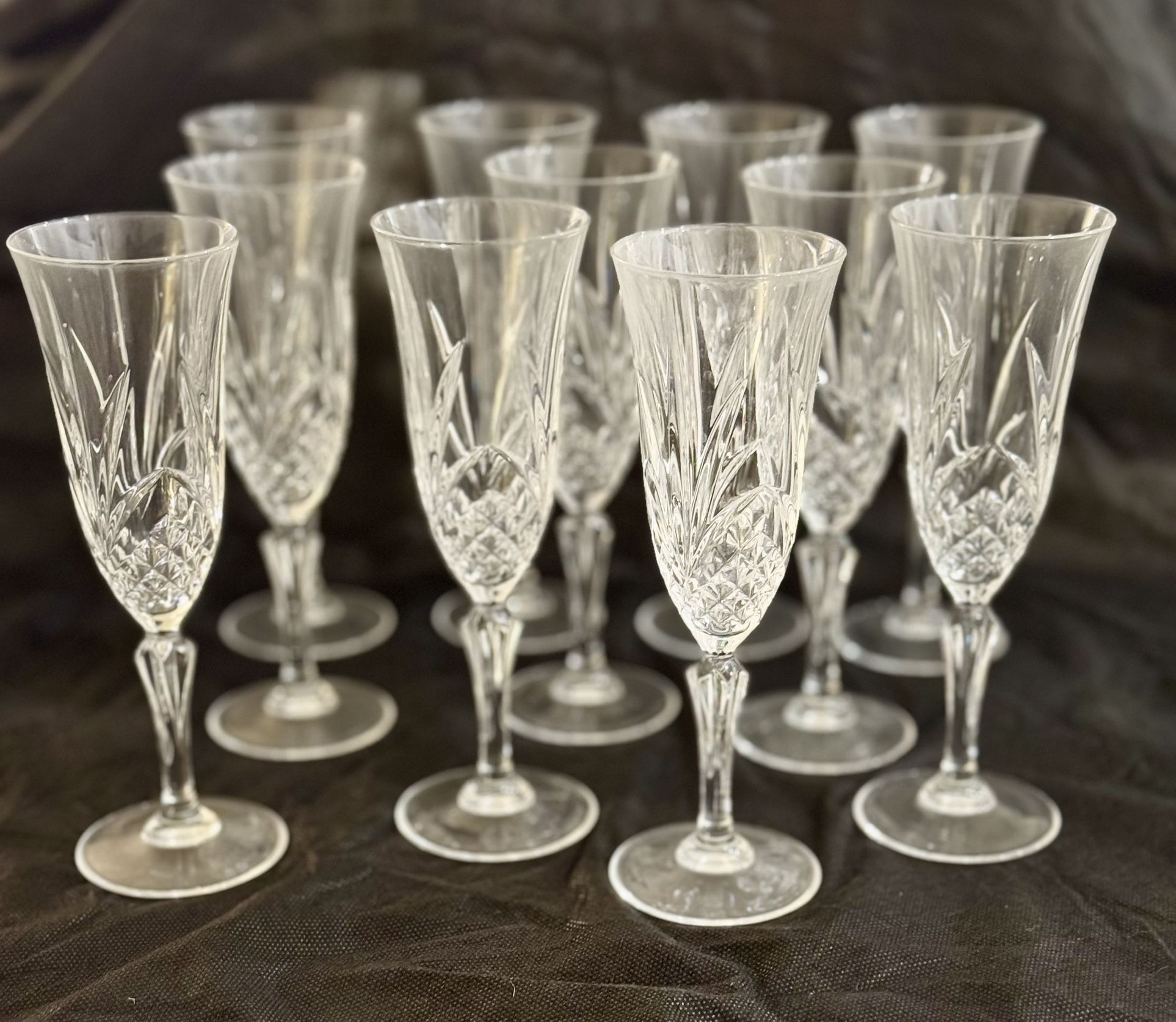 Champagne Glasses Set of 12