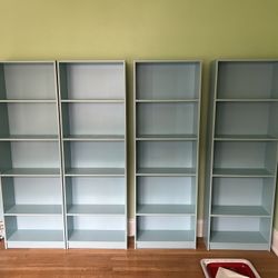 IKEA Bookshelves - set of 4 