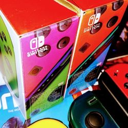 Nintendo Switch Purple & Gold Joy Cons 