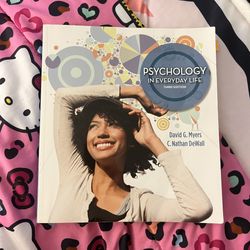 Psychology in Everyday Life Textbook 