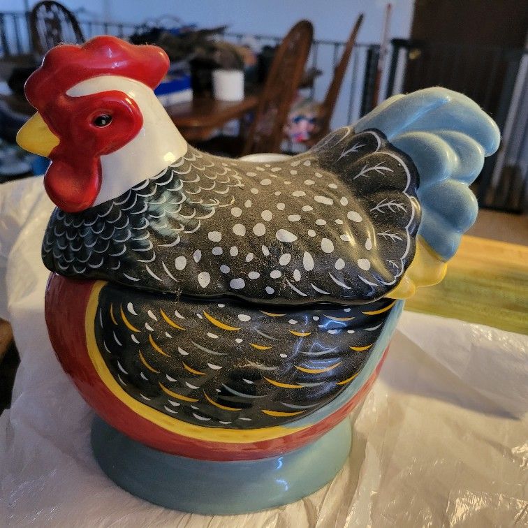 Rooster Cookie Jar