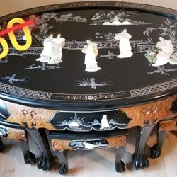 Genuine Accent Table Handcrafted