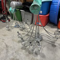 2 Home Depot Chandeliers. 