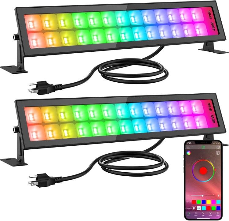 New Stage Lighting With Music Synchronize
