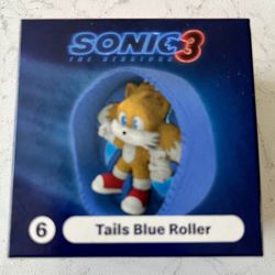 Tails Blue Roller #6 Sonic 3 McDonald’s Happy Meal Toy
