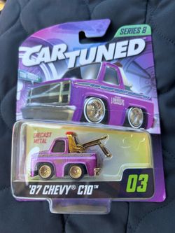 💥 Car Tuned MGA ‘87 Chevy C10 Diecast- 👀 LQQK! 💥