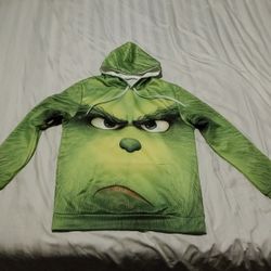 The Grinch Hoodie Sweatshirt Pullover Mens Medium